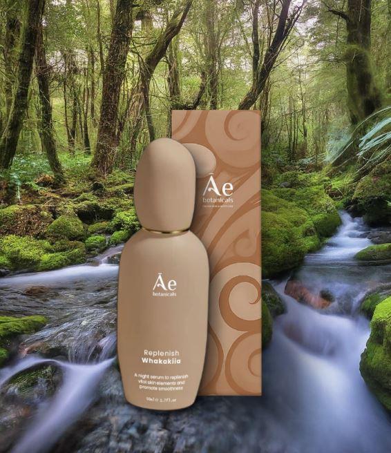 Golden Glimmer Night serum Ata Marama - Ae Botanicals 